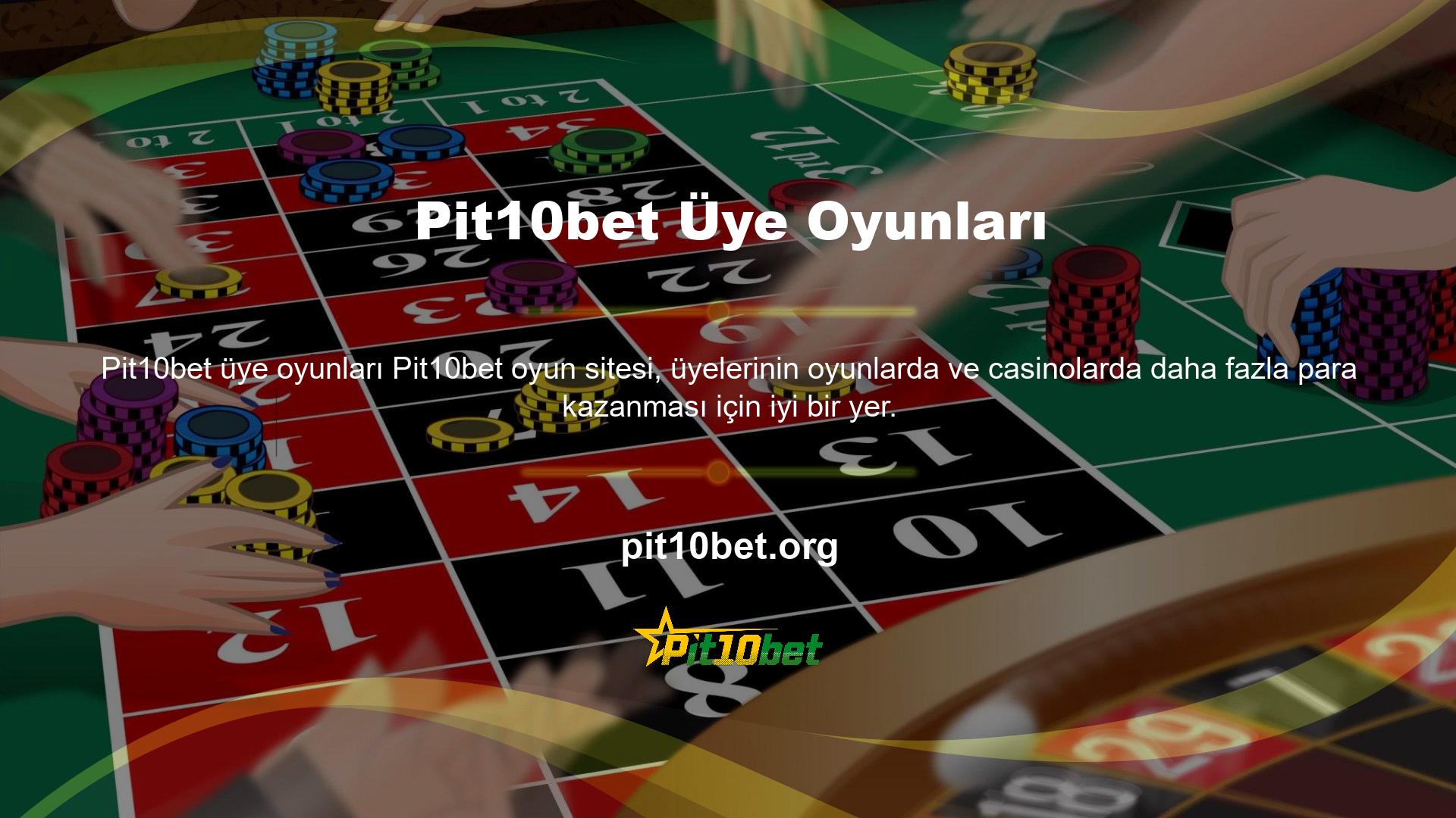 Bu, yukarıda belirtilen eğlenceli oyun garantileri için makul bir ortam yaratır